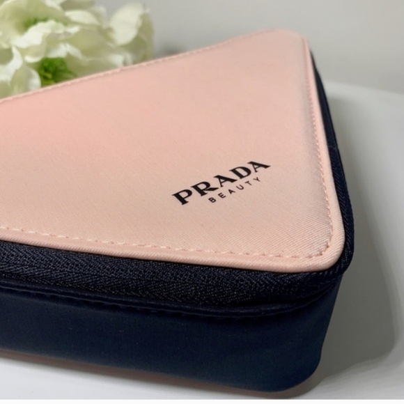 Prada Beauty Triangle Clutch Makeup Pouch - Picture 4 of 6